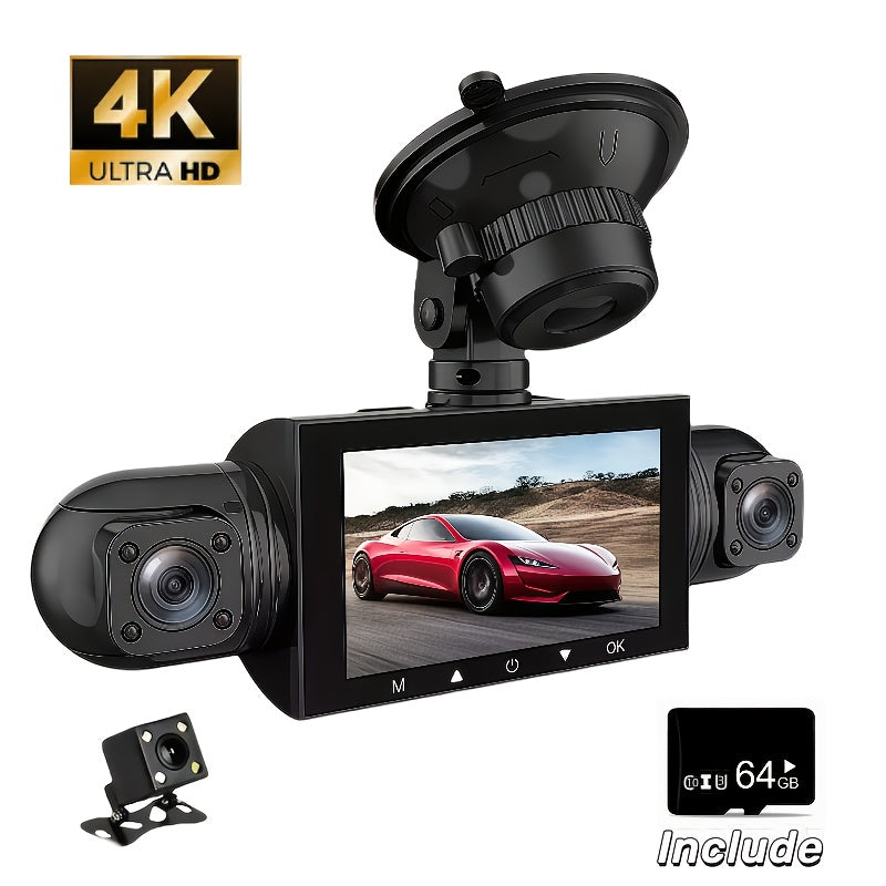 360 Car Dash Cam See Everything Secure Your Drive