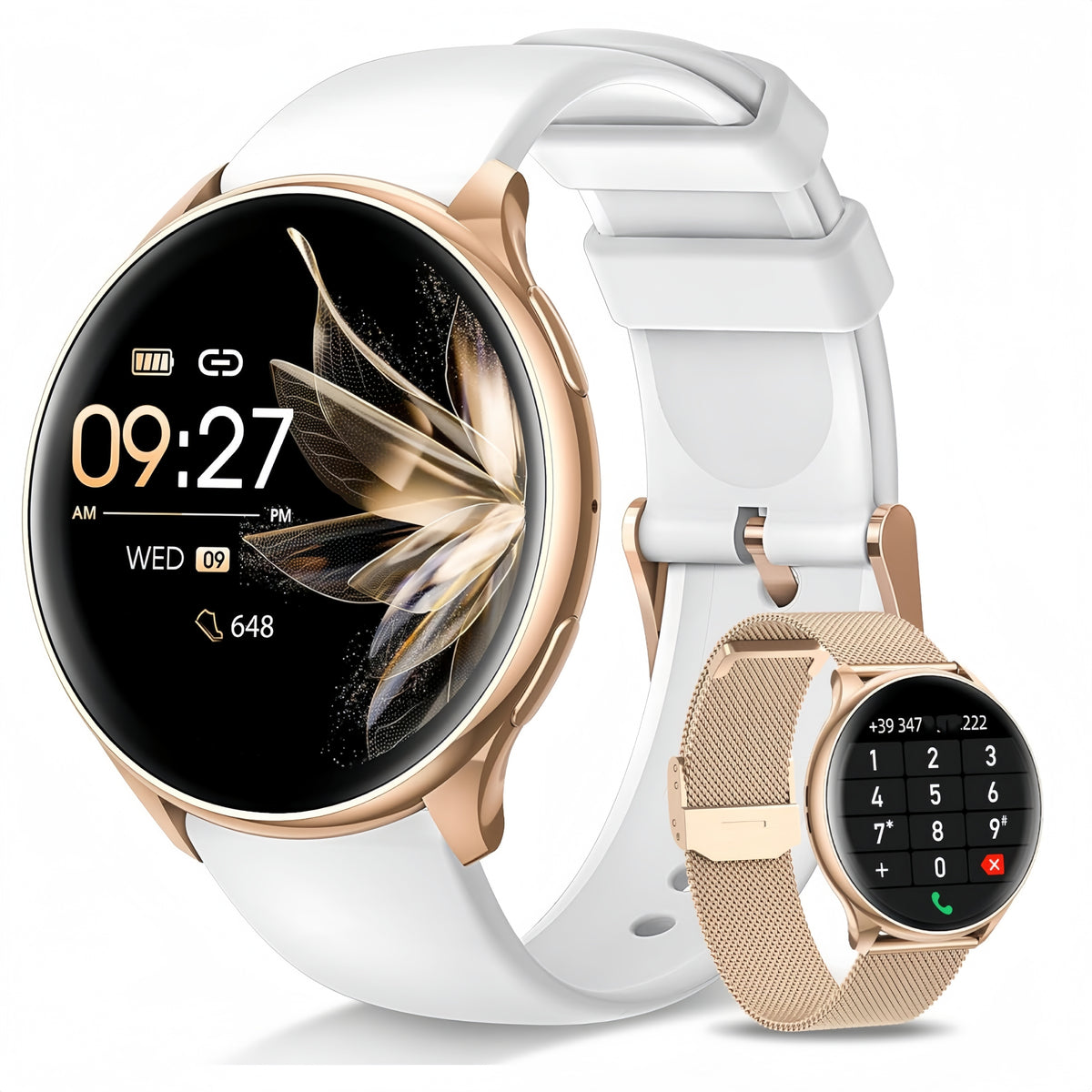 LITTLE MEATBALL - Smartwatch With Sleek Design, Wireless Calls and 19 Modes