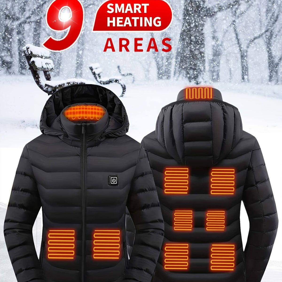 Women's Heated Outdoor Jacket- Warmth on Demand