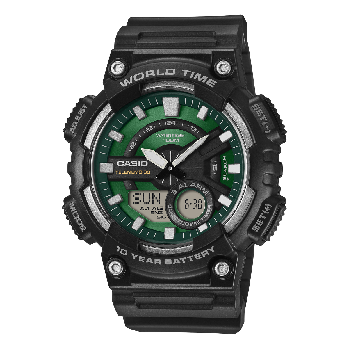Standard Collection Mens 100m - AEQ-110W-3A2VDF