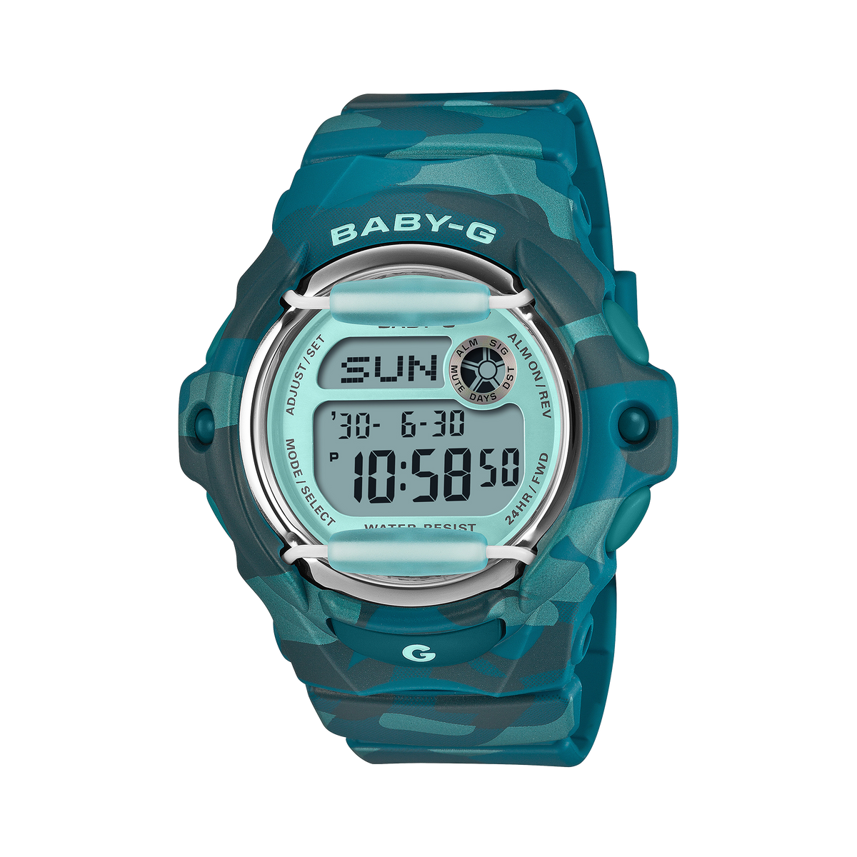 Baby-G Womens 200m Standard Camo - BG-169CM-2DR