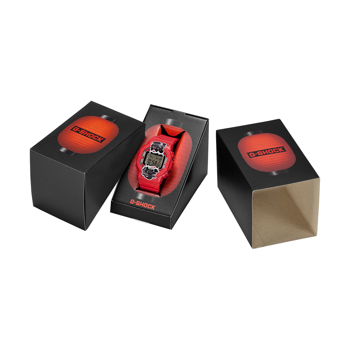 G-Shock Mens 200m Akachochin - DW-6900AKA-4