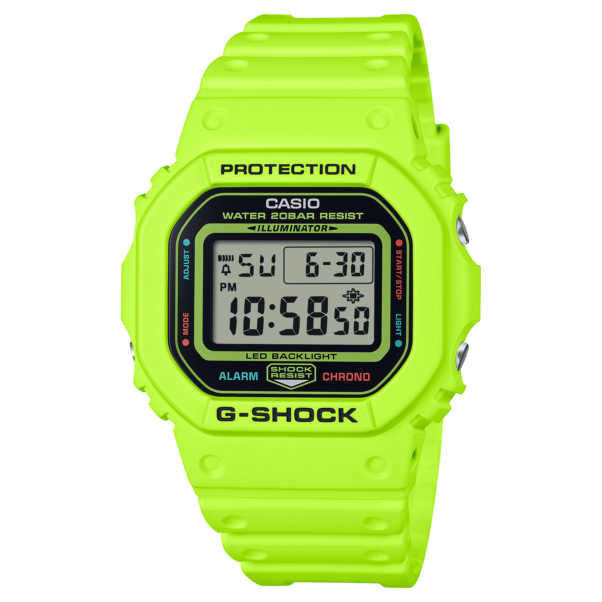G-Shock Mens 200m Standard - DW-5600EP-9– TCS Direct