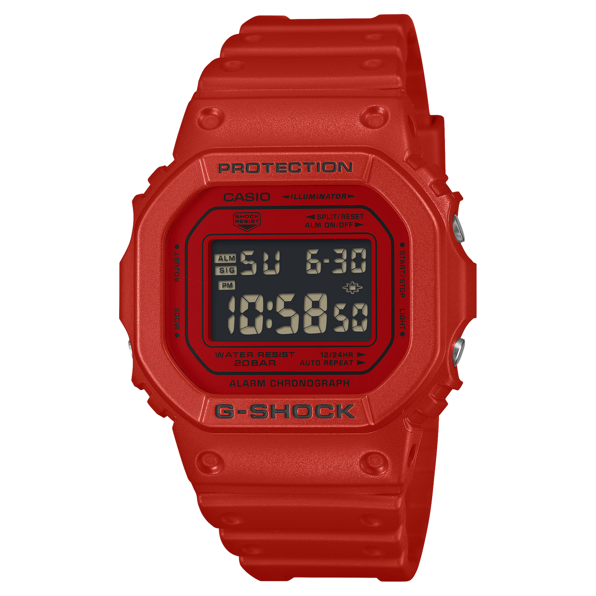 G-Shock Mens 200m Standard - DW-5600RRB-4DR