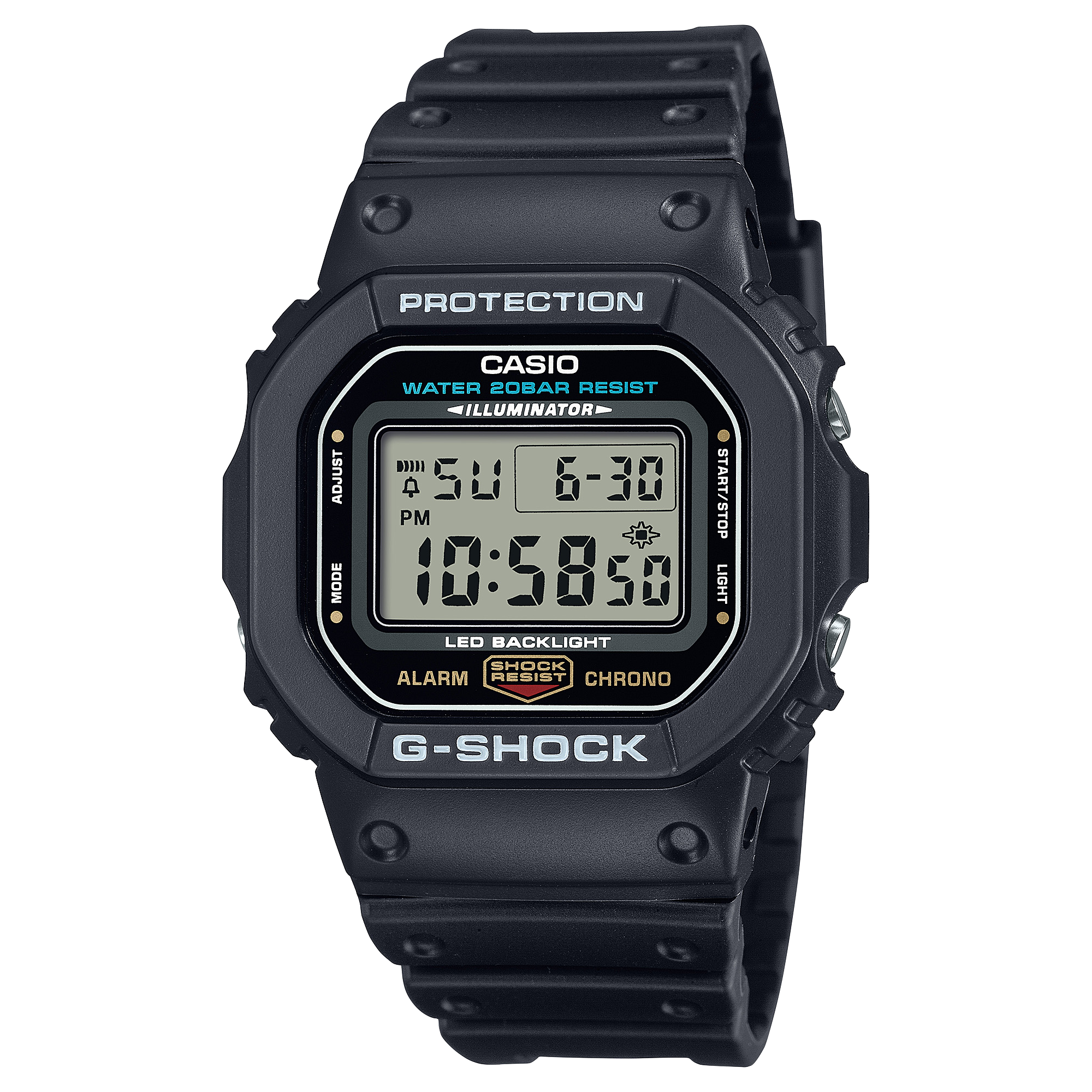 あー　POTR x Casio G-Shock DW-5600 Black G-Shock Mens 200m Standard - DW-5600UE-1DR– TCS Direct