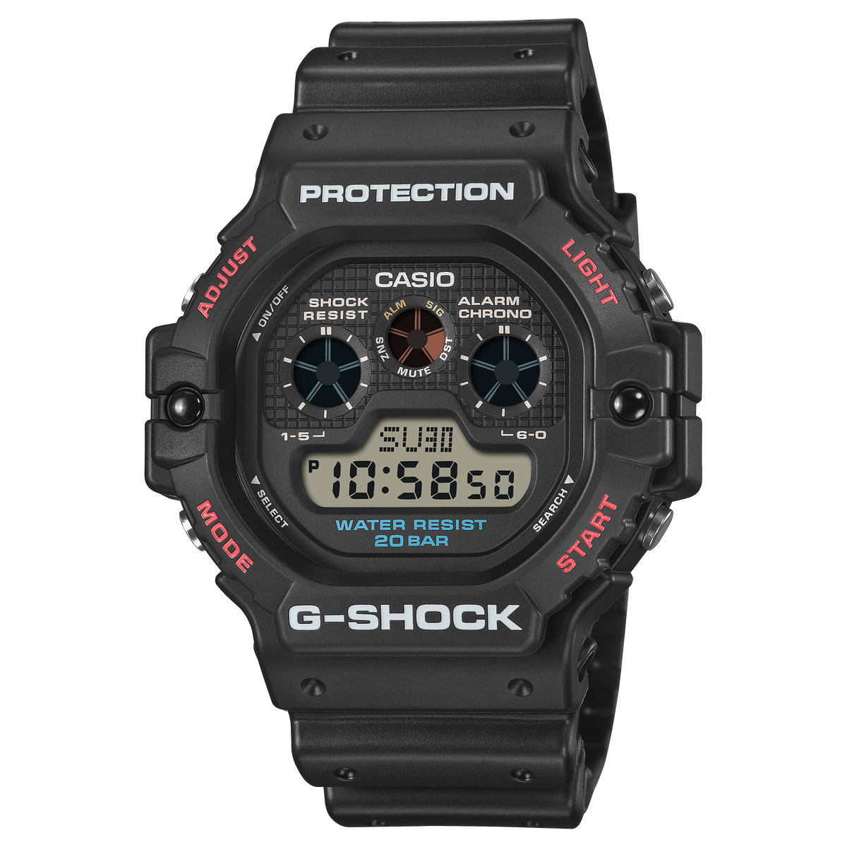 G-Shock Mens 200m Standard - DW-5900U-1DR