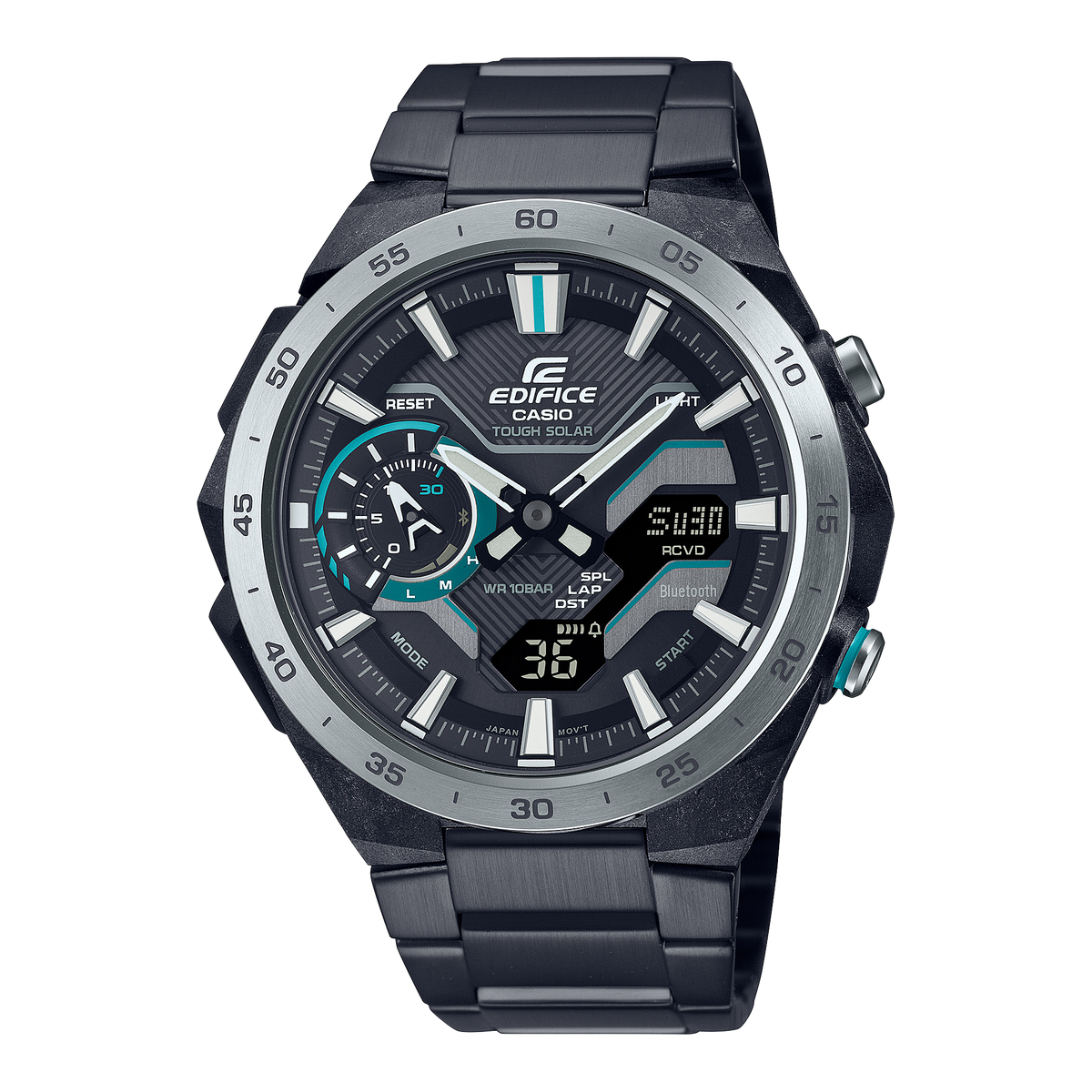 Edifice Windflow Mens 100m Bluetooth Solar - ECB-2200DD-1