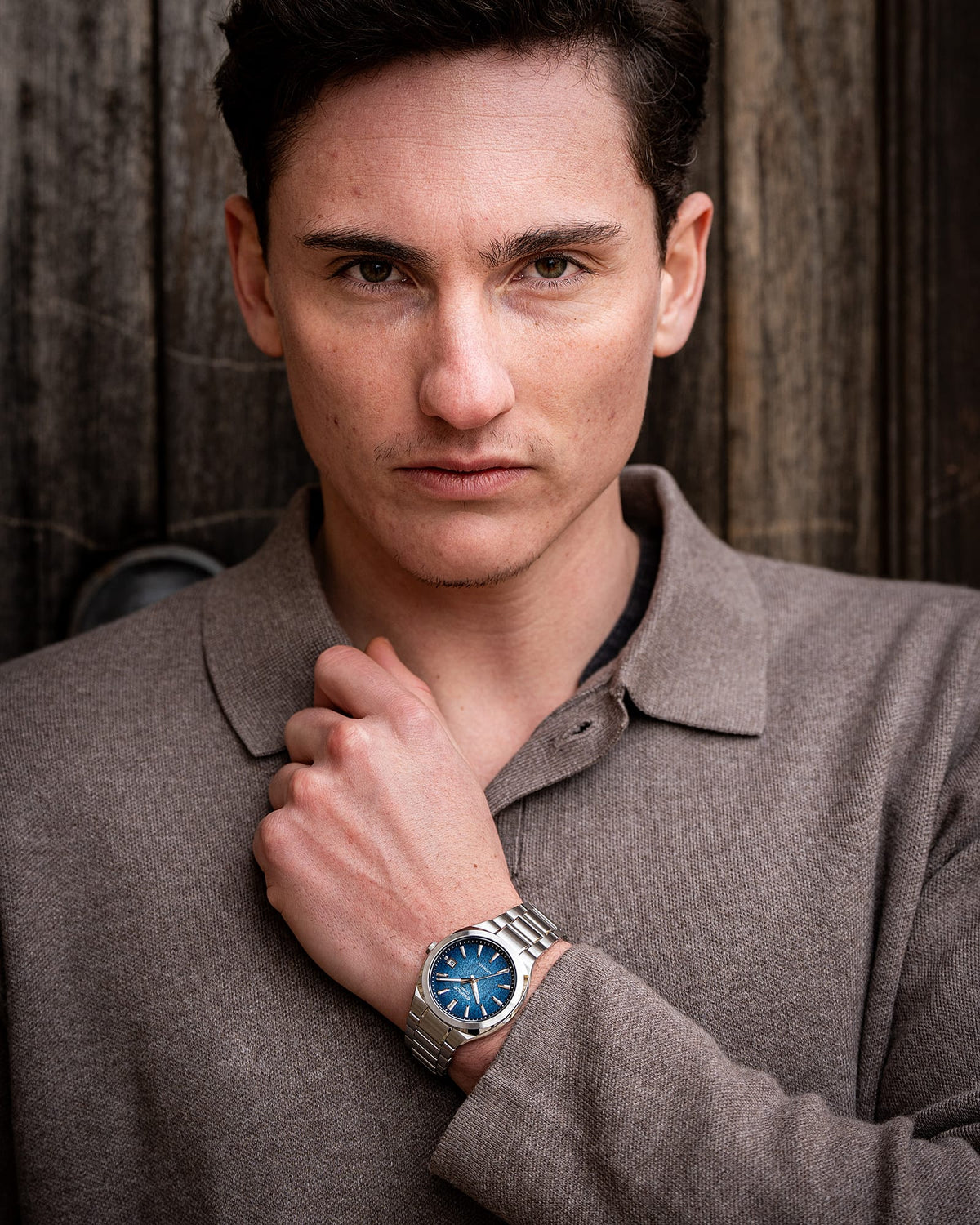 Edifice Mens 100m Sapphire Automatic - EFK-200D-2ADR