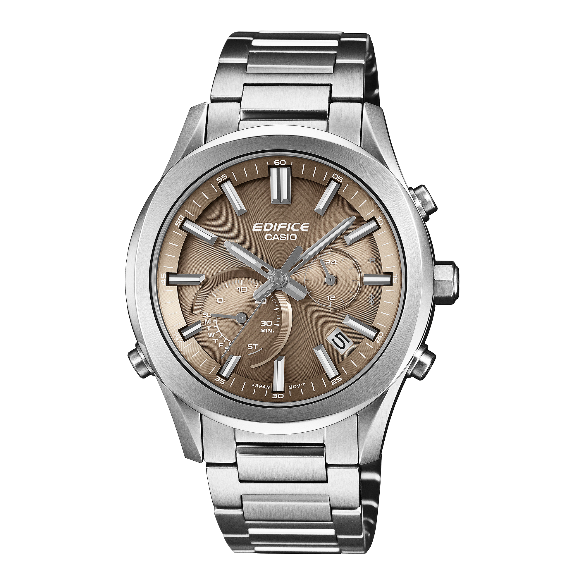Edifice Mens 100m Sapphire Solar Bluetooth - EQB-1300D-5ADF– TCS