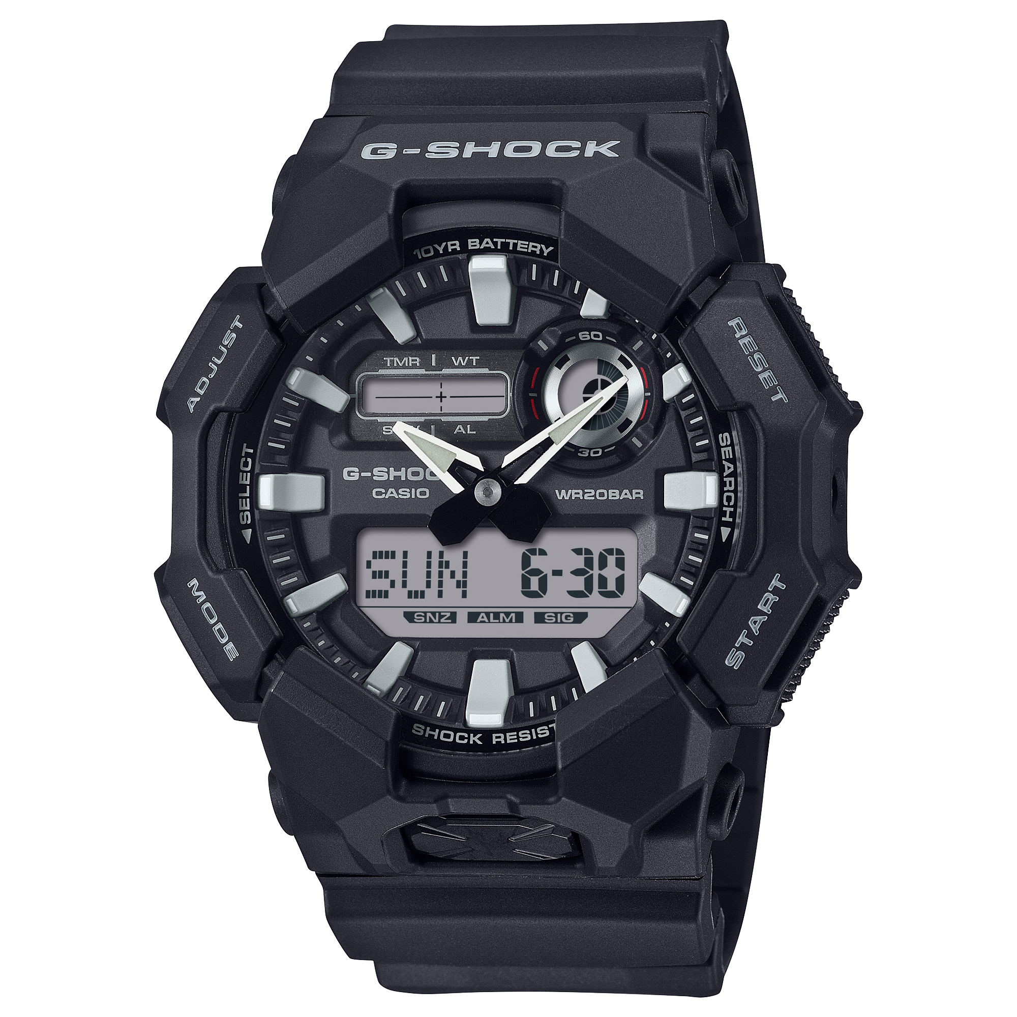 G-Shock Mens 200m Standard - GA-010-1ADR– TCS Direct