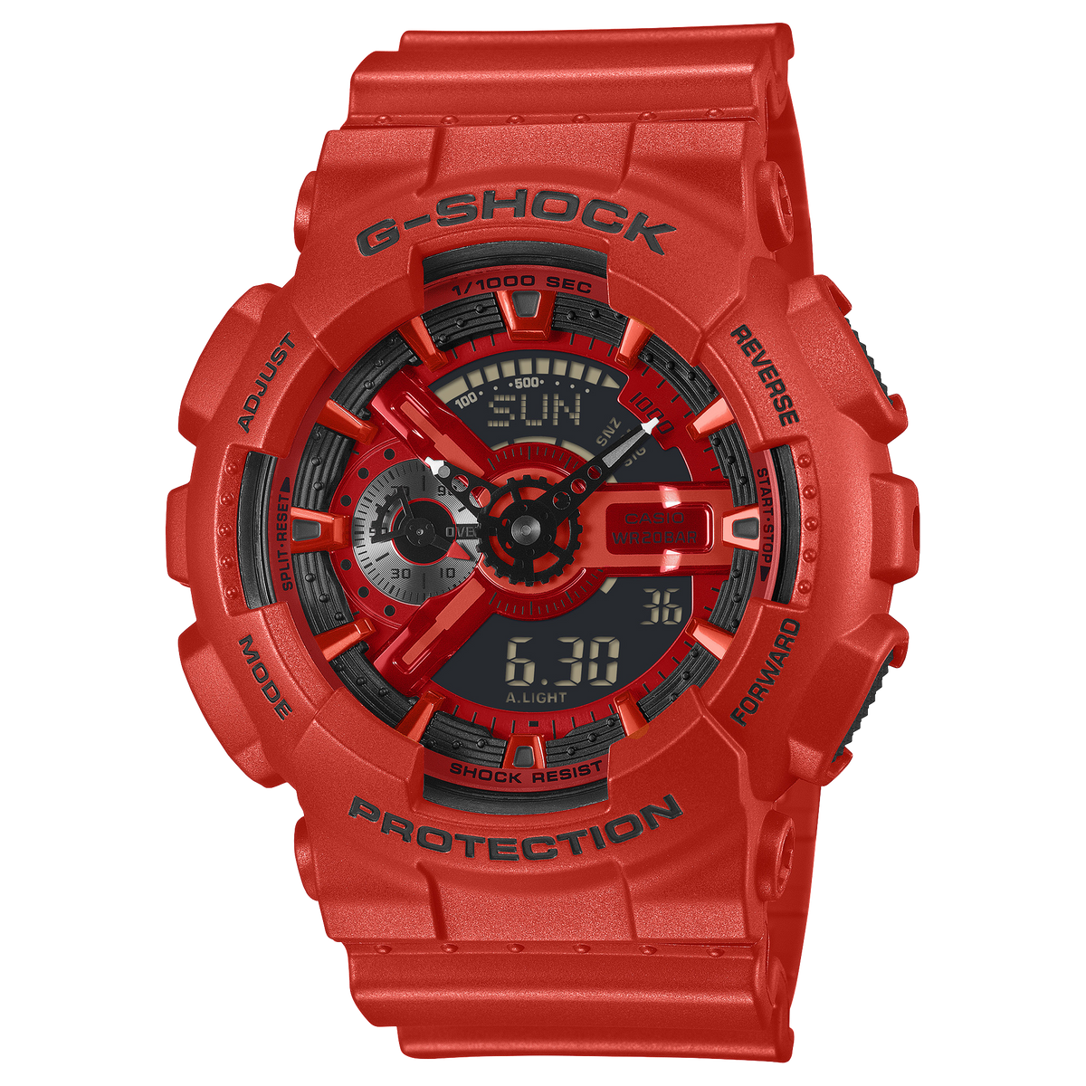 G-Shock Mens 200m Standard - GA-110RRB-4ADF