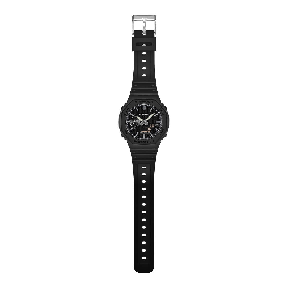 G-Shock Mens 200m Luxe Black Carbon Core - GA-2100LXB-1A