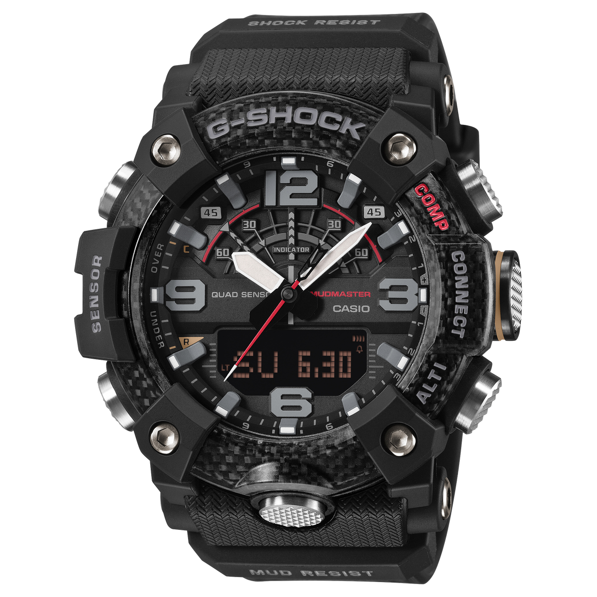 G-Shock Mens 200m Quad Sensor Mudmaster - GG-B100X-1ADR