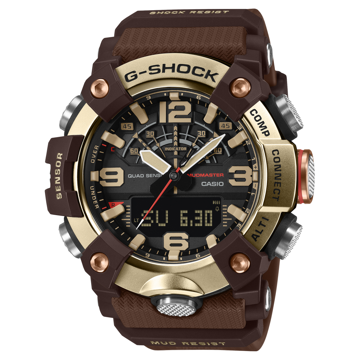 G-Shock Mens 200m Quad Sensor Mudmaster - GG-B100XMH-5