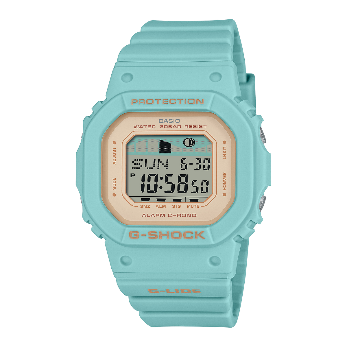 G-Shock Womens 200m G-Lide - GLX-S5600-3DR