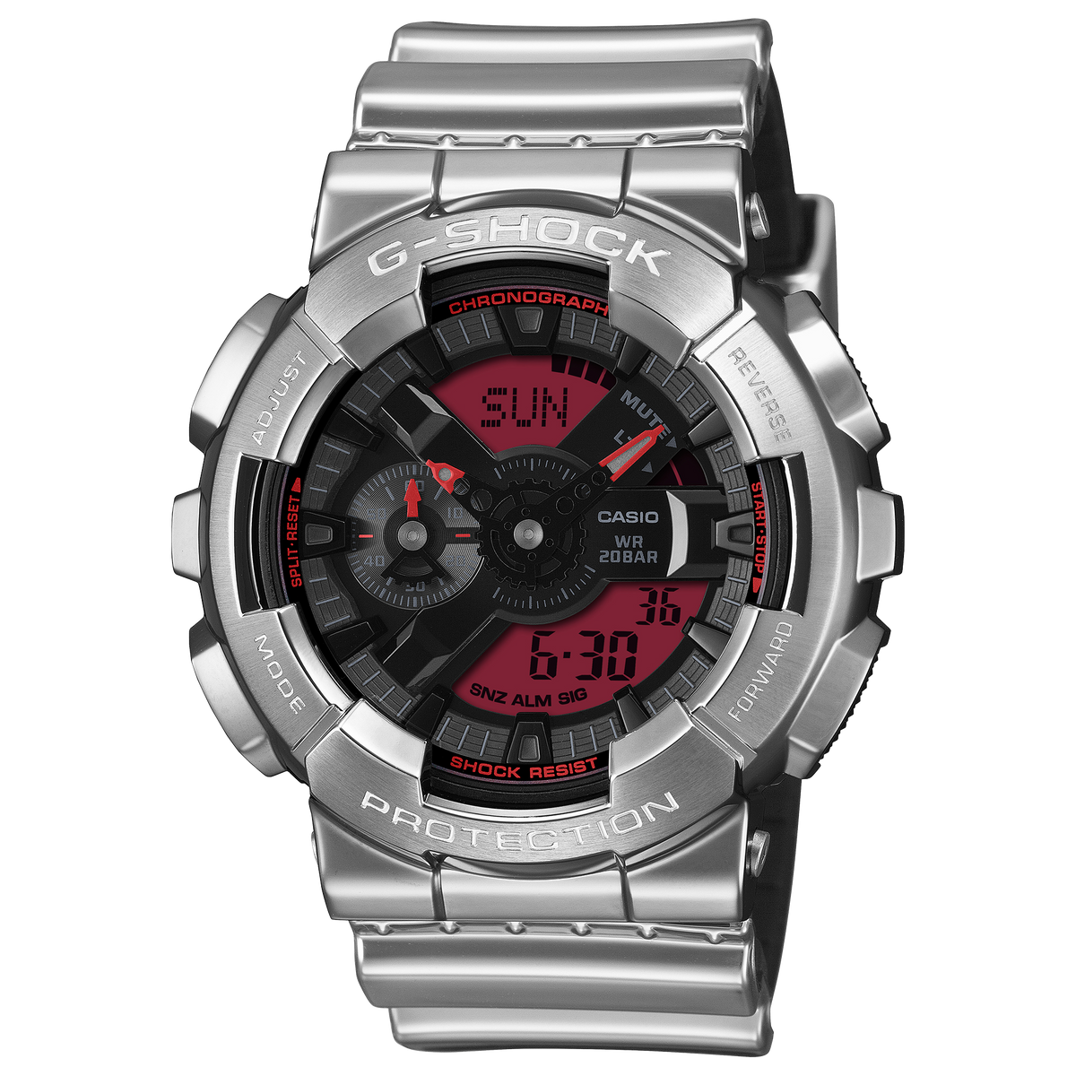 G-Shock G-Steel Mens 200m Fine Metallic Series - GM-110YRA-8A