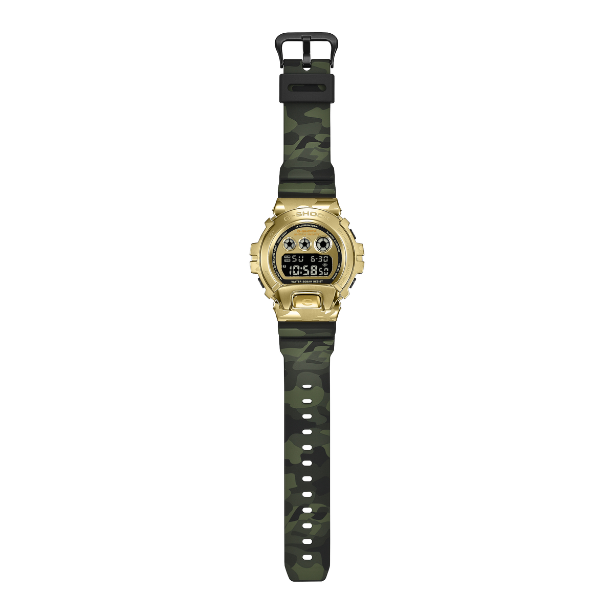 G-Shock Mens 200m Camo Series - GM-6900CMG-3
