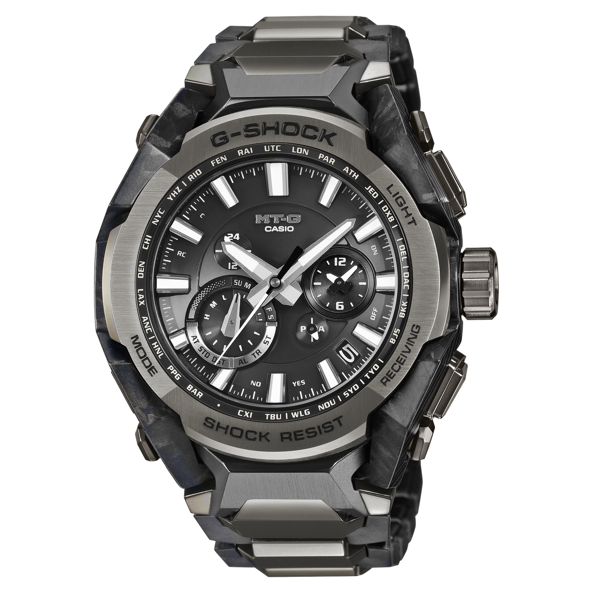 G-Shock Mens 200m Bluetooth Solar MT-G - MTG-B4000BD-1