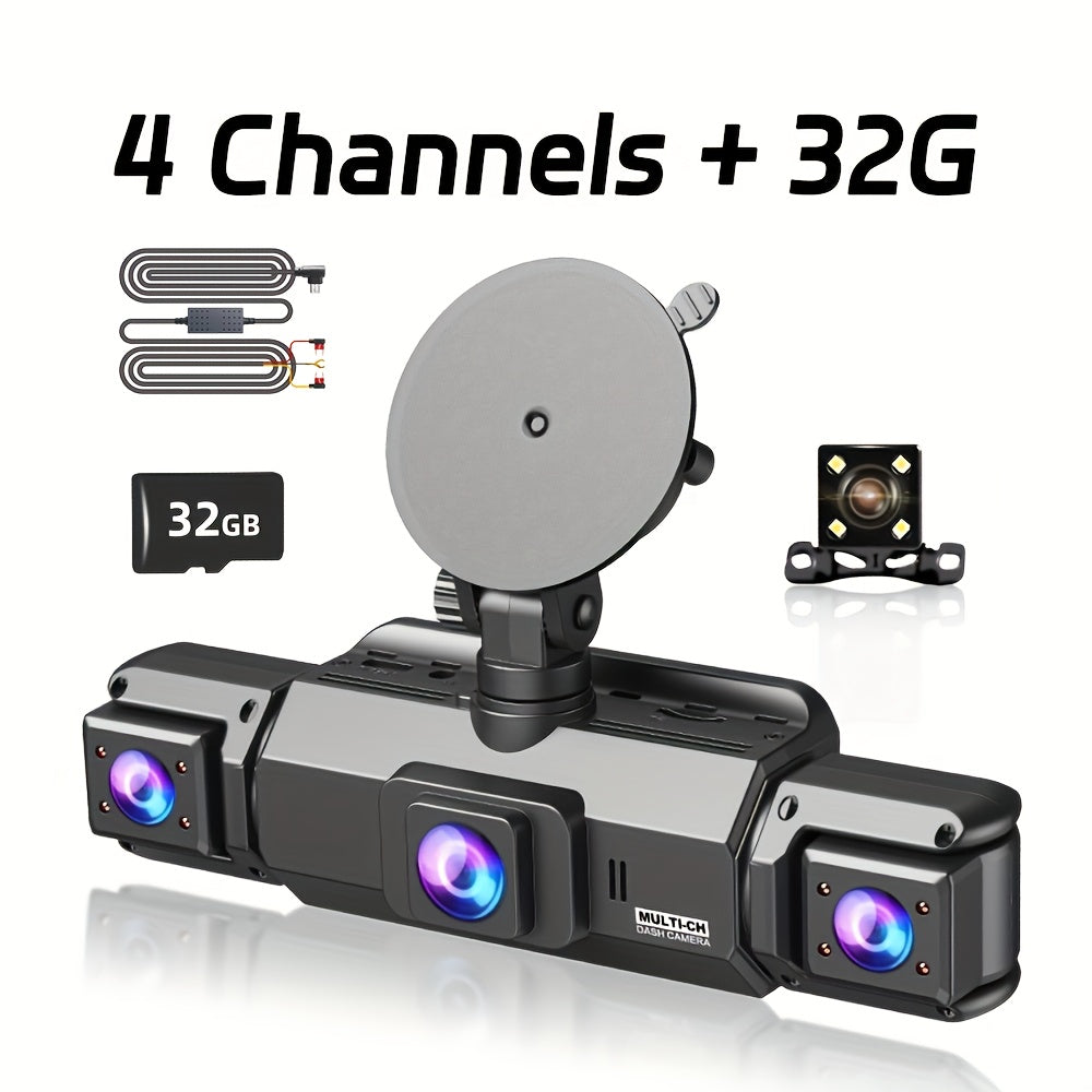 Dual Lens Dash Cam FrontRear HD Coverage
