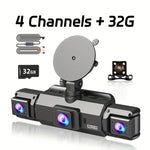 Dual Lens Dash Cam FrontRear HD Coverage