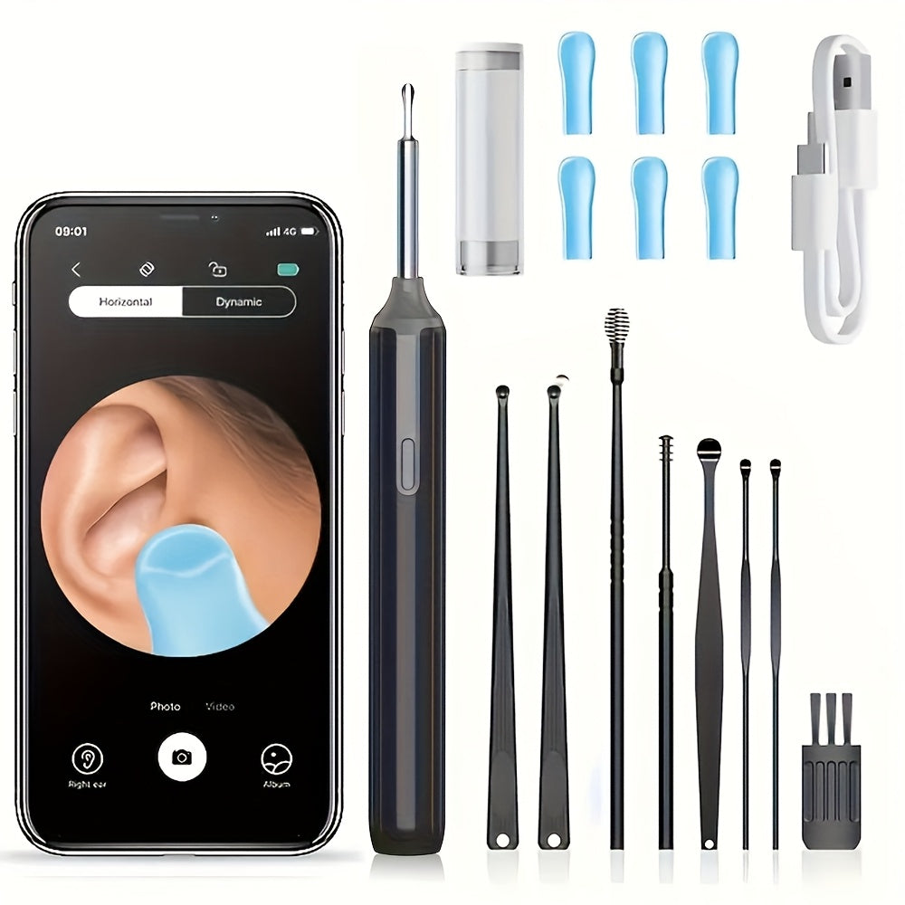 HD Ear Camera Kit to See and Clear Earwax