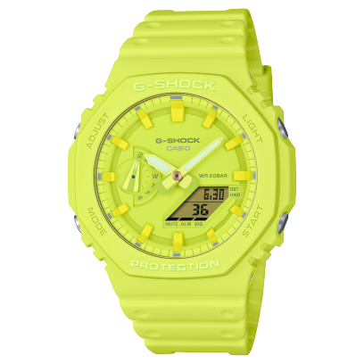 G-Shock Mens 200m Carbon Core - GA-2100-9A9DR