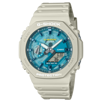 G-Shock Mens 200m Carbon Core - GA-2100AS-5A