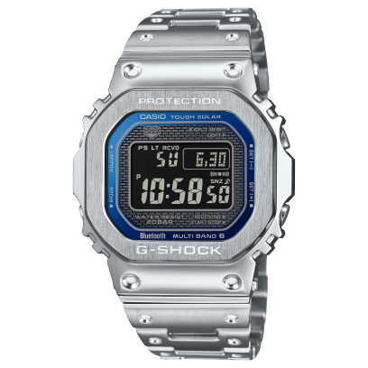G-Shock Mens 200m Bluetooth Solar G-Steel - GMW-B5000D-2DR