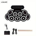 Lanlison RollUp RechargeableReadytoRock Drums