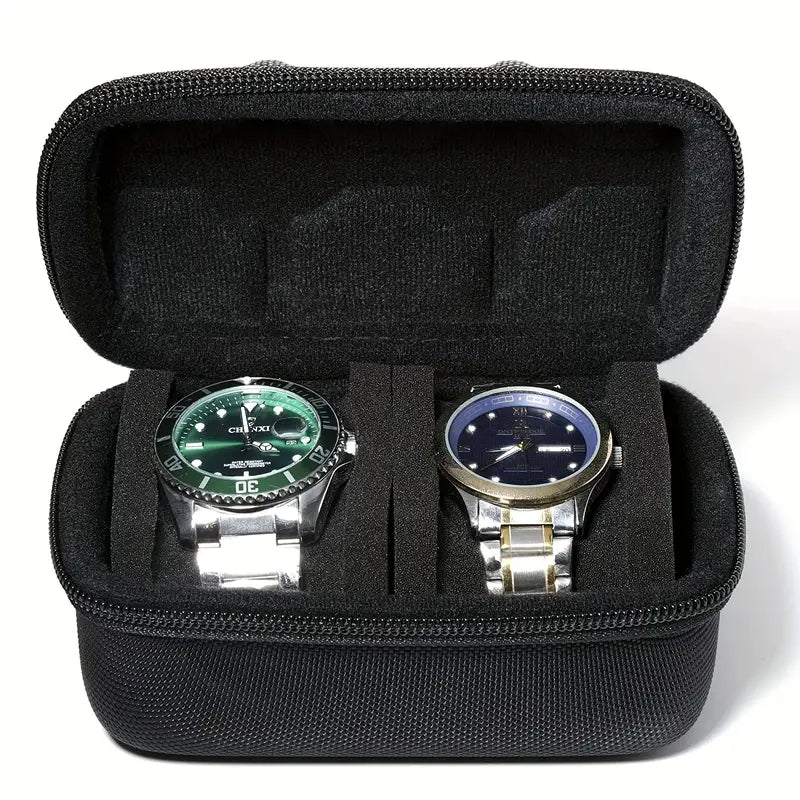 2 Slot Watch Travel Case