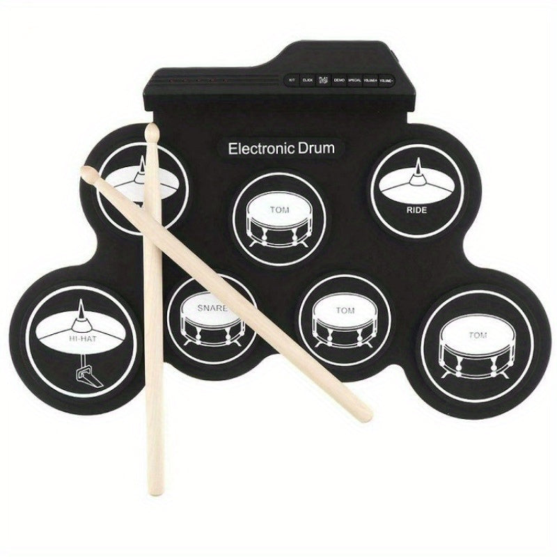 Portable USB Drum Set Music Anywhere Anytime