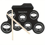 Portable USB Drum Set Music Anywhere Anytime