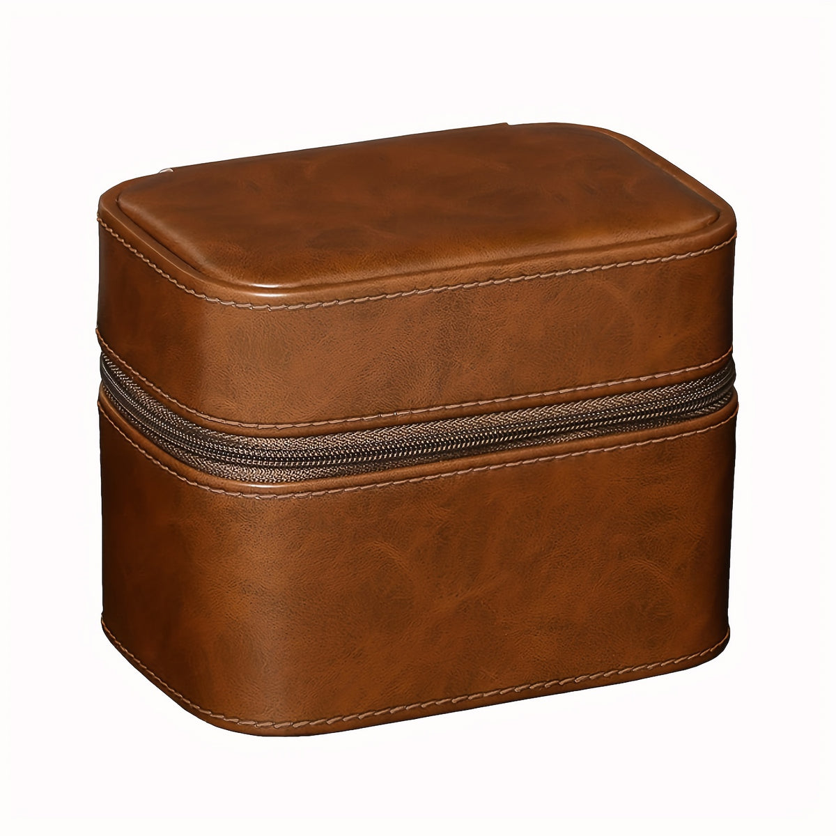 PU Leather Watch Travel Case - Secure, Stylish Storage