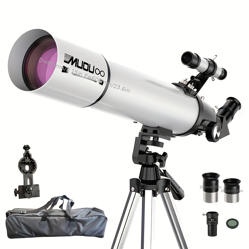 Explore the Cosmos Portable Telescope 300X Magnification