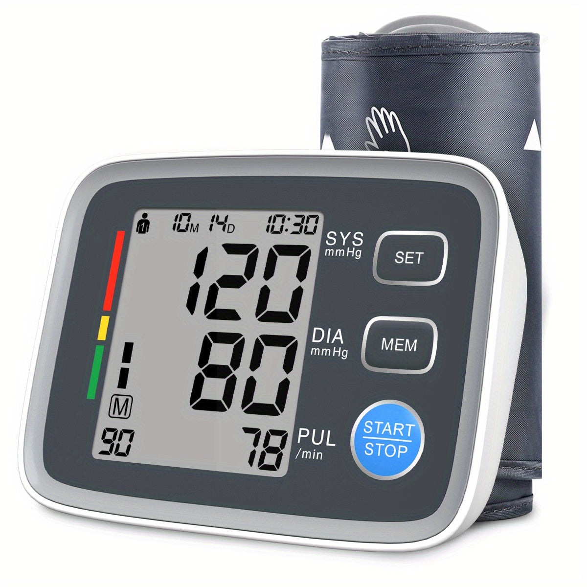 Alphamed - Automatic BP Monitor Easy Home Use Memory
