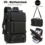 Versatile Large Capacity Backpack with USB & Shoe Compartment