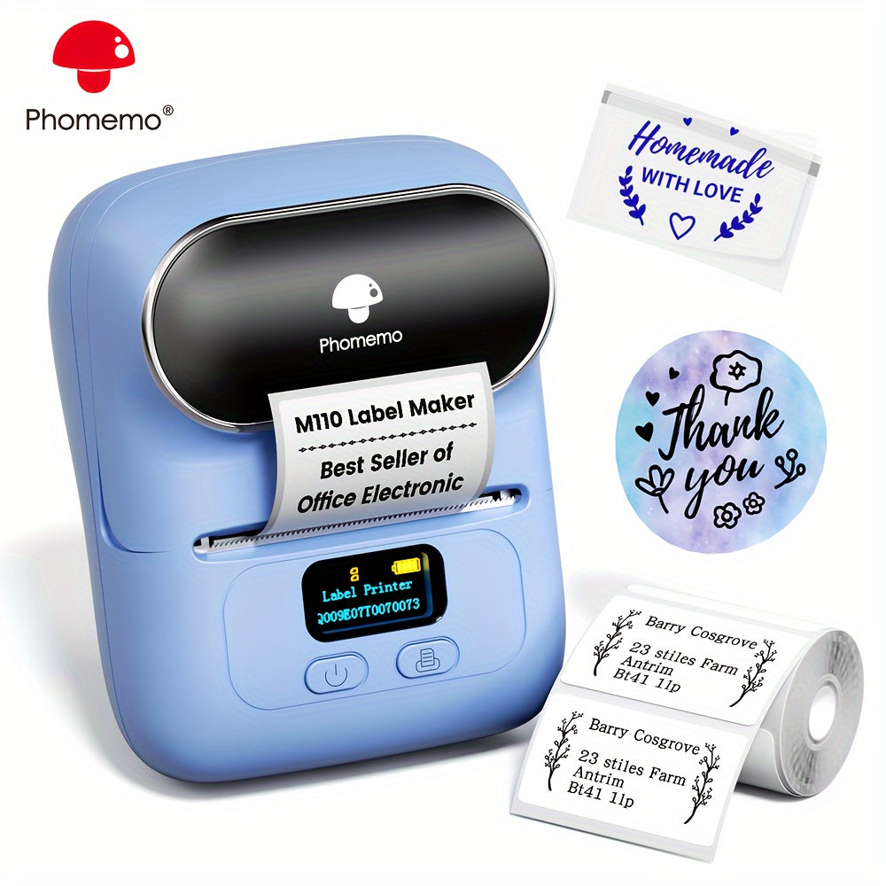 M110 Portable Wireless Thermal Label Maker for Everything