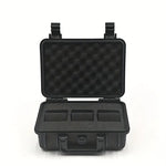 3 Slot Protective Storage Watch Box - Black