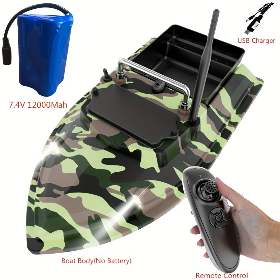 2kg Waterproof Bait Boat With Remote Control For Fishing Accessory