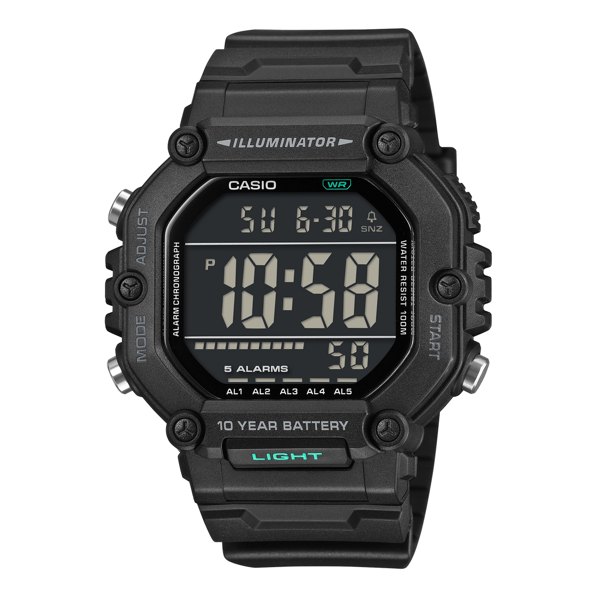 Standard Collection Mens 100m - AE-1600HX-1BVDF