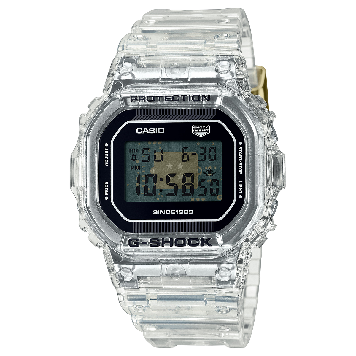 G-Shock Mens 200m Clear Remix Limited Edition - DW-5040RX-7