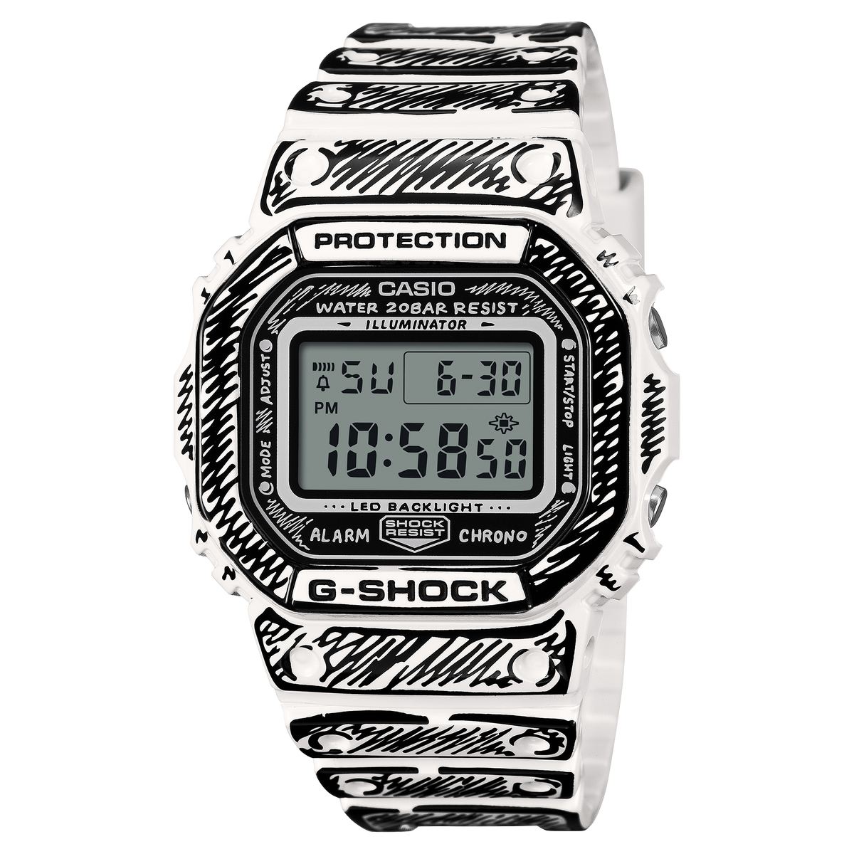 G-Shock Mens 200m Joshua Vides Collaboration - DW-5600JV-7DR