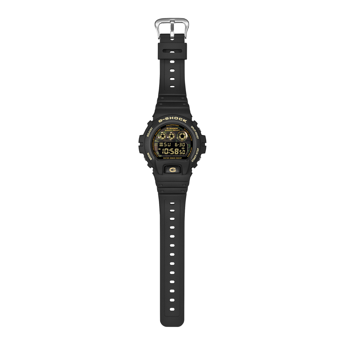 G-Shock Mens 200m Standard Bold Camo - DW-6900CF-1DF