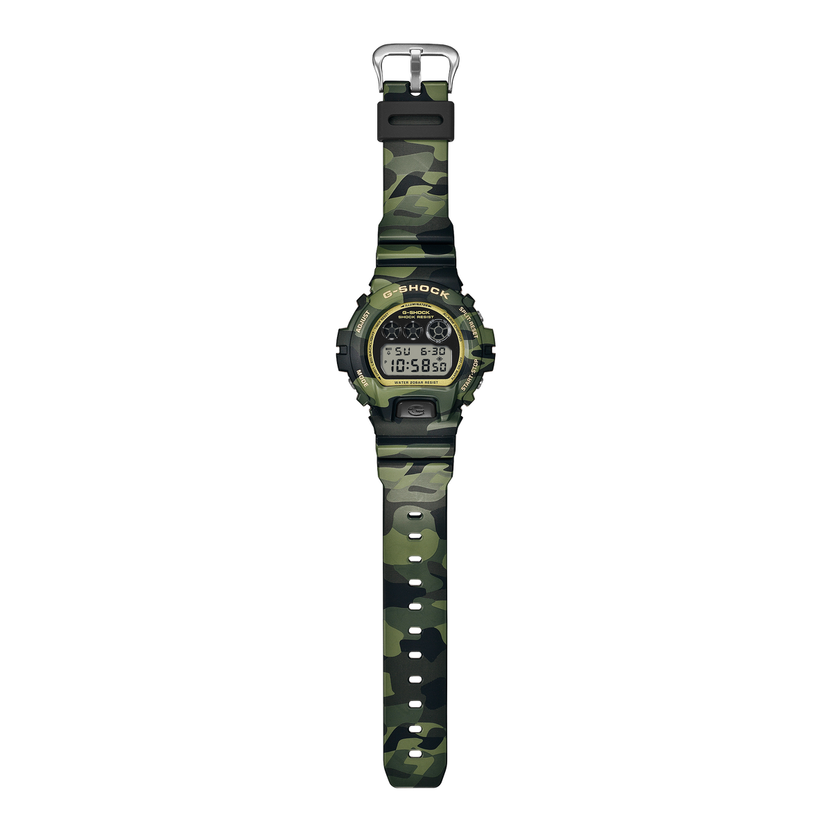 G-Shock Mens 200m Camo Series - DW-6900CMG-3