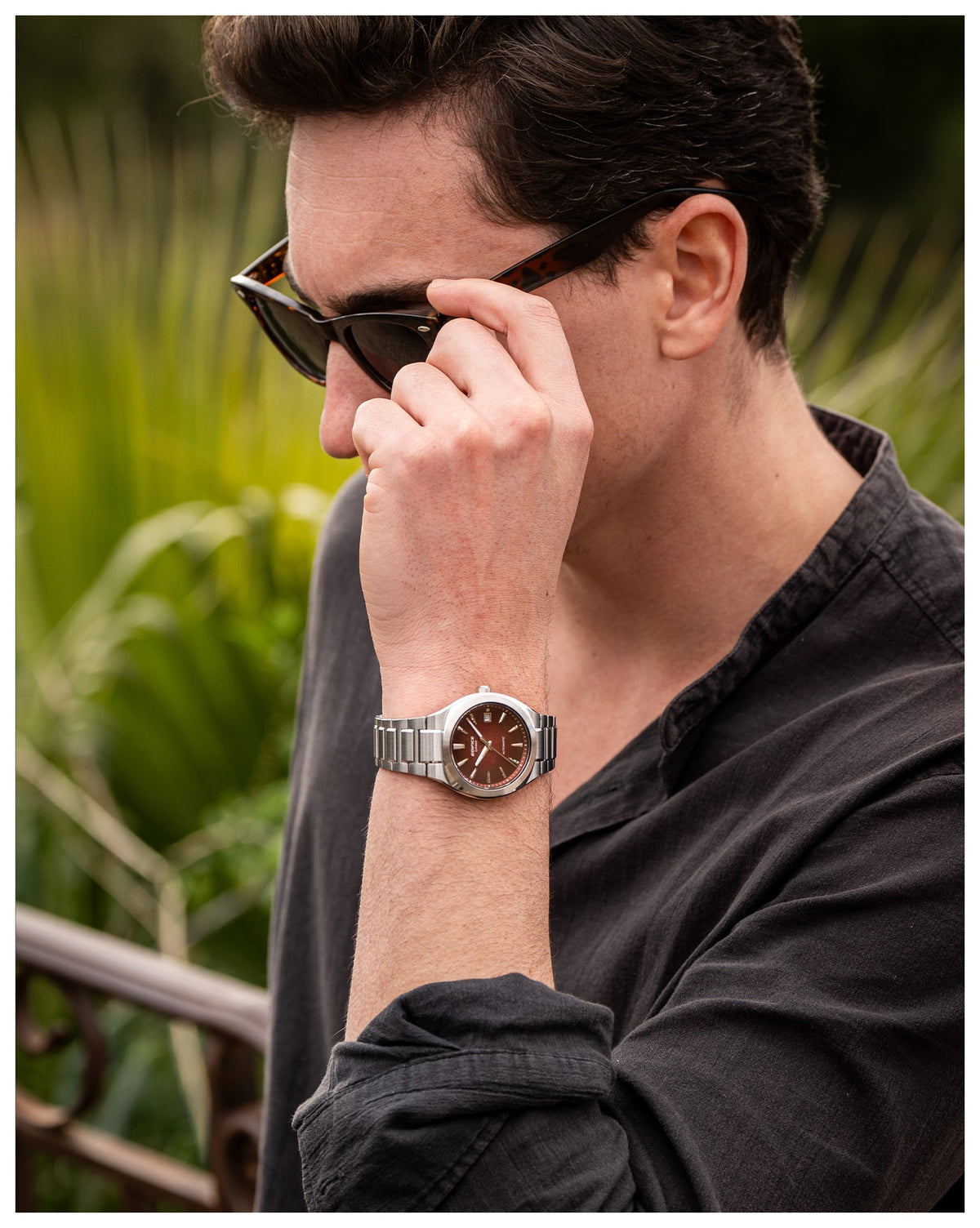Edifice Mens 100m Sapphire Automatic - EFK-200D-4ADR