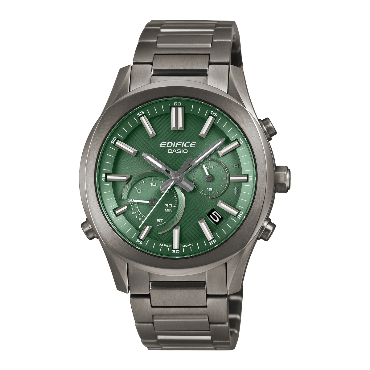 Edifice Mens 100m Sapphire Solar Bluetooth - EQB-1300DC-3ADF