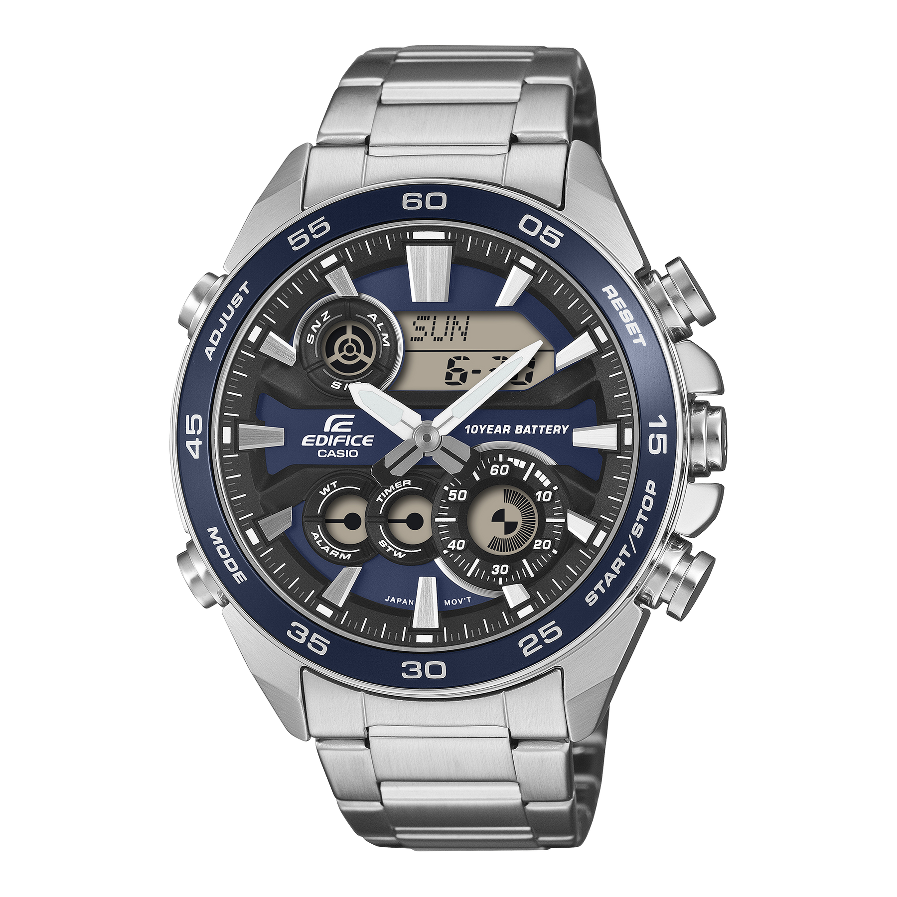 Edifice Mens 100m Standard - ERA-130D-2ADF– TCS Direct