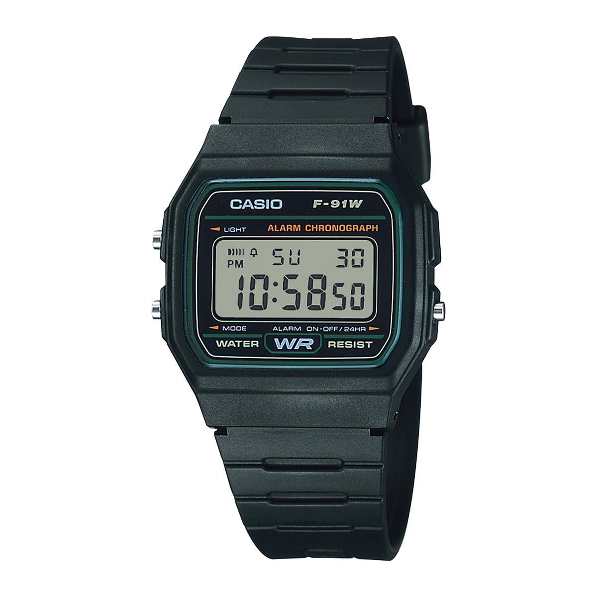 Retro Unisex WR - F-91W-3DG