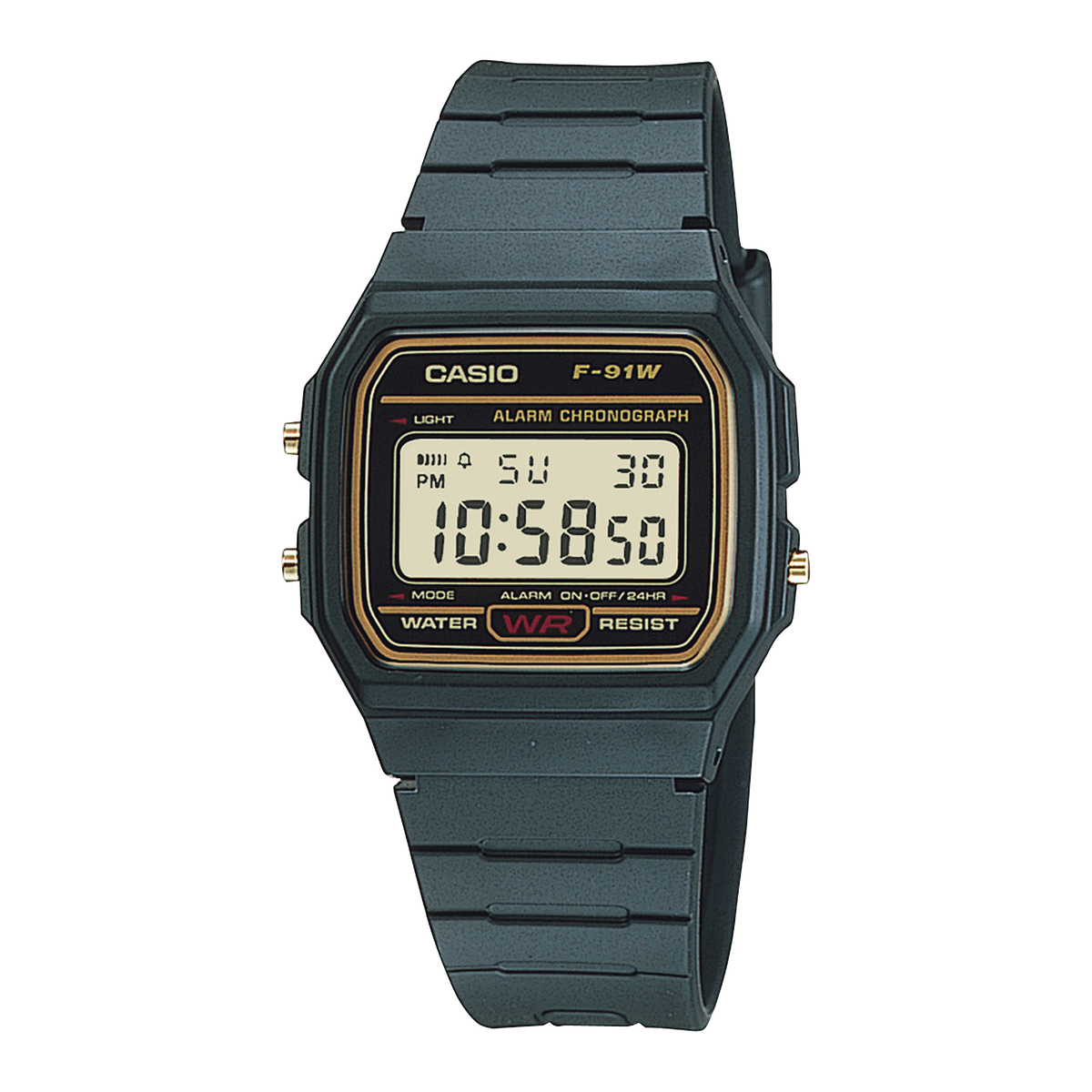 Retro Unisex WR - F-91WG-9QDF