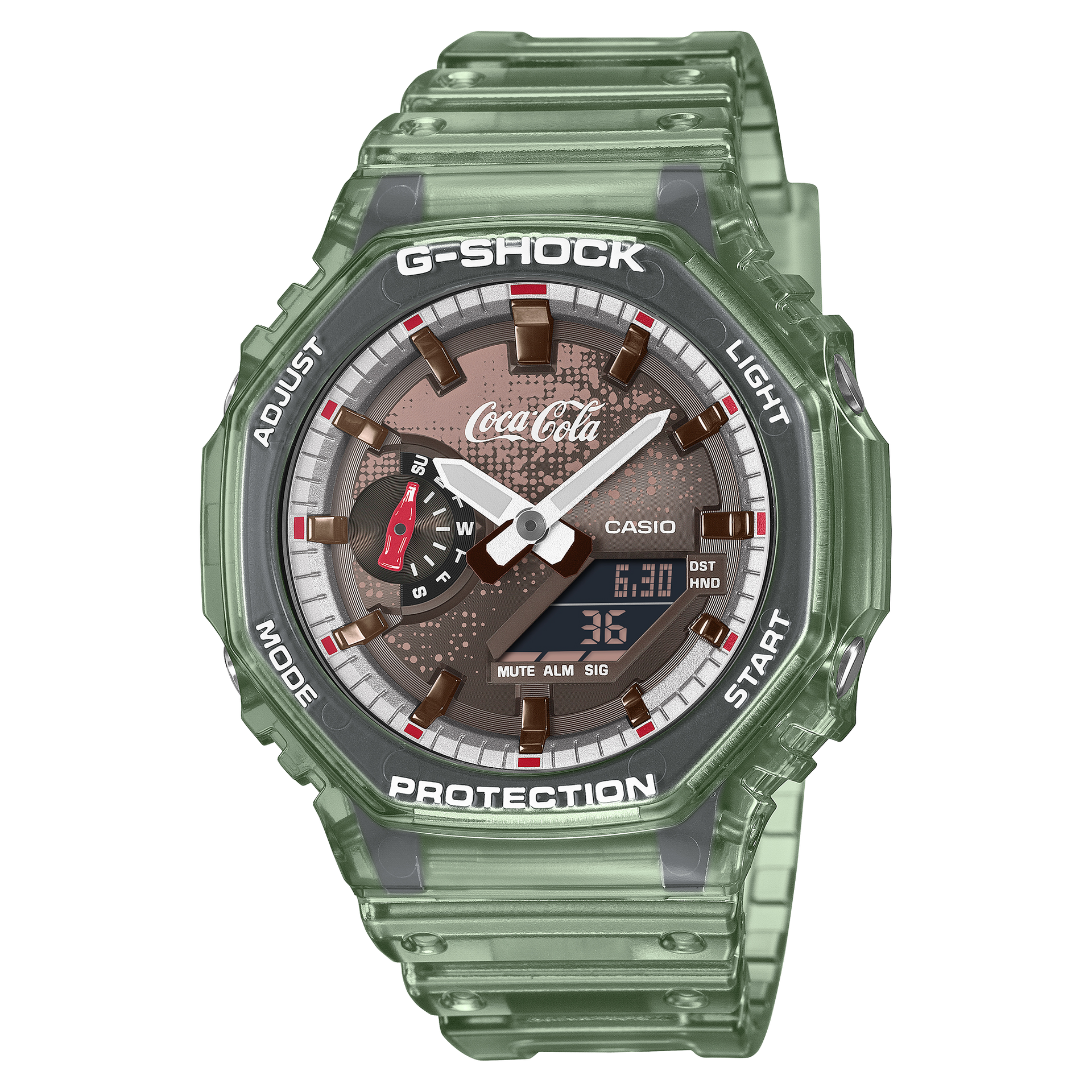 G-SHOCK×Coca-Cola GA-2100CC-3AJR　コカ・コーラ G-Shock Mens 200m Coca Cola Limited Edition - GA-2100CC-3ADR– TCS